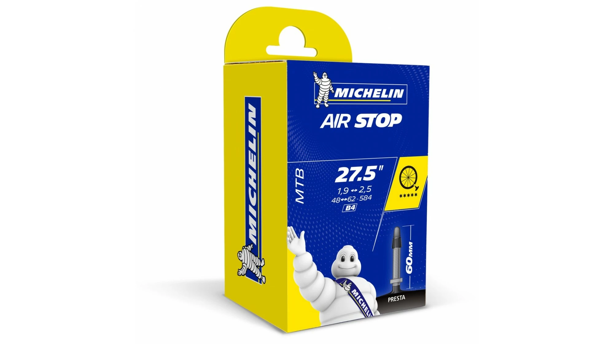 CHAMBRE A AIR 27.5 X 1.90/2.60 MICHELIN PRESTA 60 3 CHAMBRE A AIR 27.5 X 1.90/2.60 MICHELIN PRESTA 60